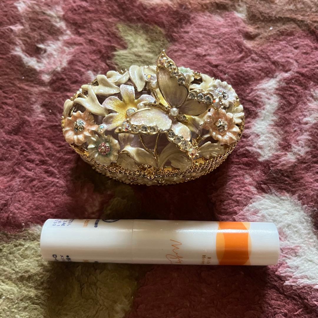 激レア♡ANNA SUI♡花と蝶の小物入れ♡