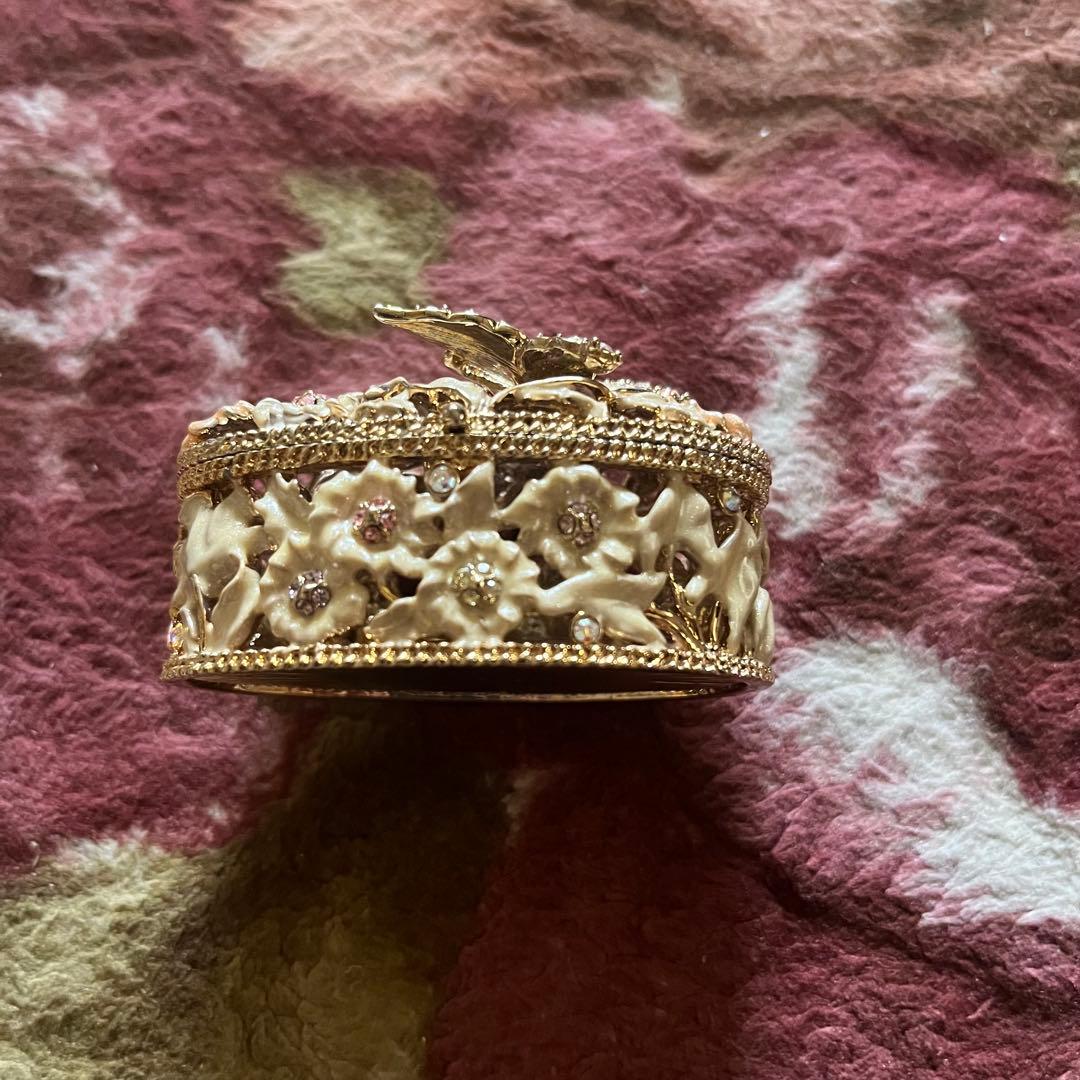 激レア♡ANNA SUI♡花と蝶の小物入れ♡