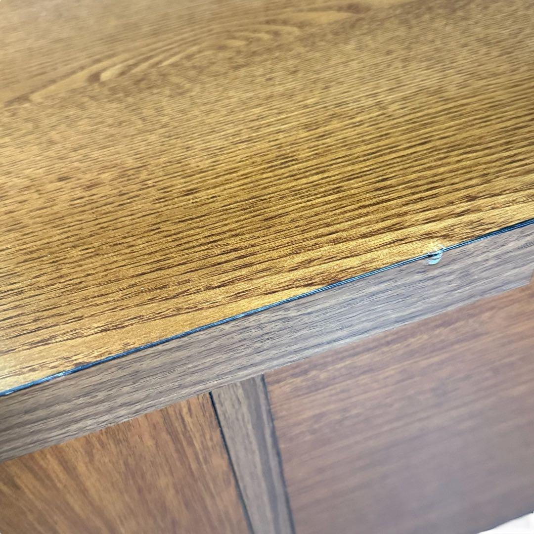 HR781 大川家具　大和ローデスク90　 日本製　座机