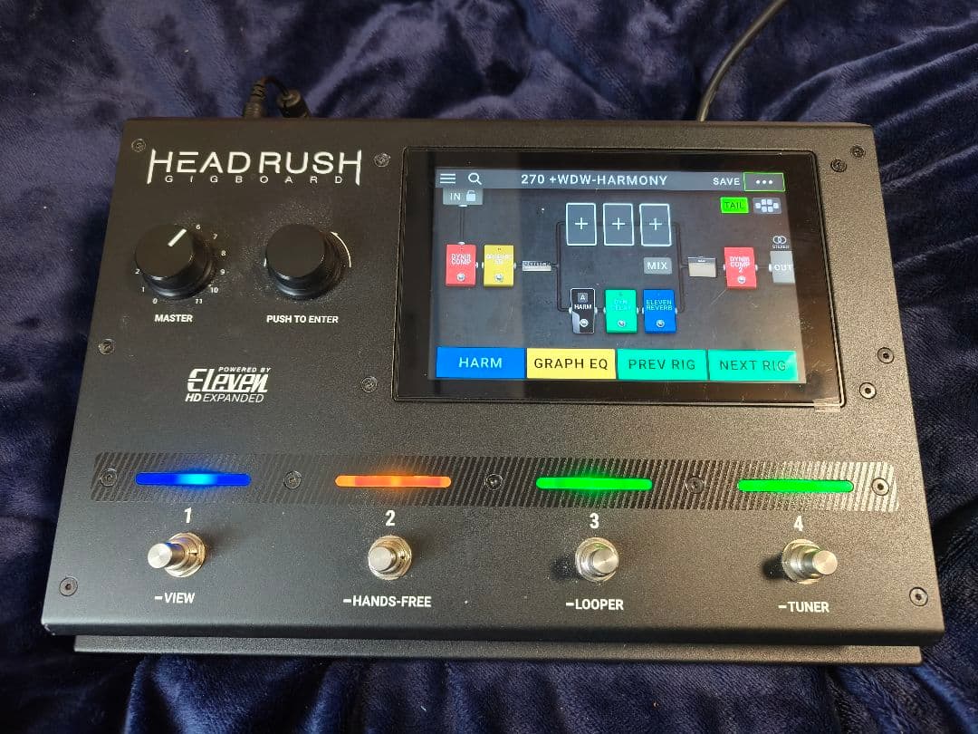 Headrush Gigboard マルチエフェクター