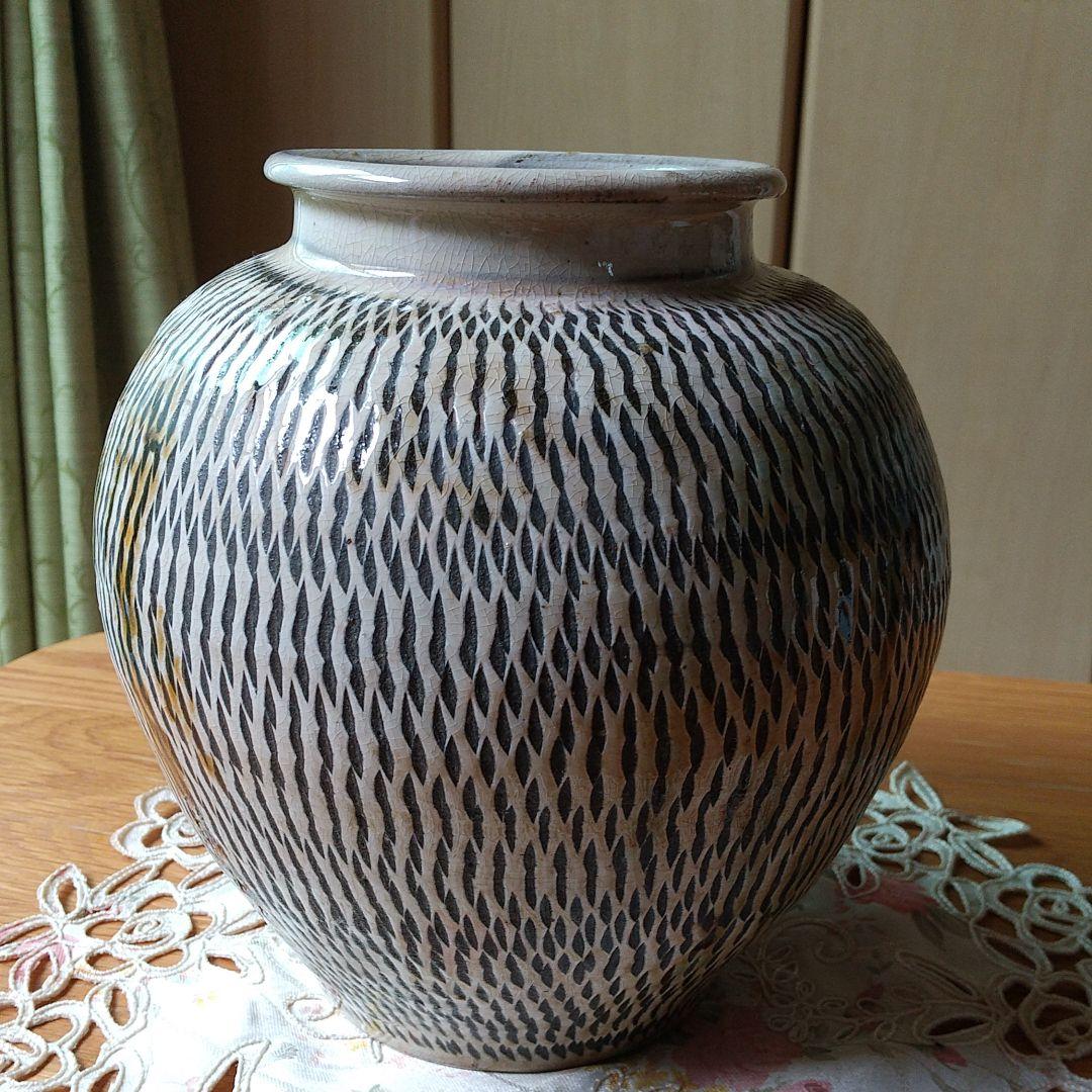 小鹿田焼 花瓶・壺