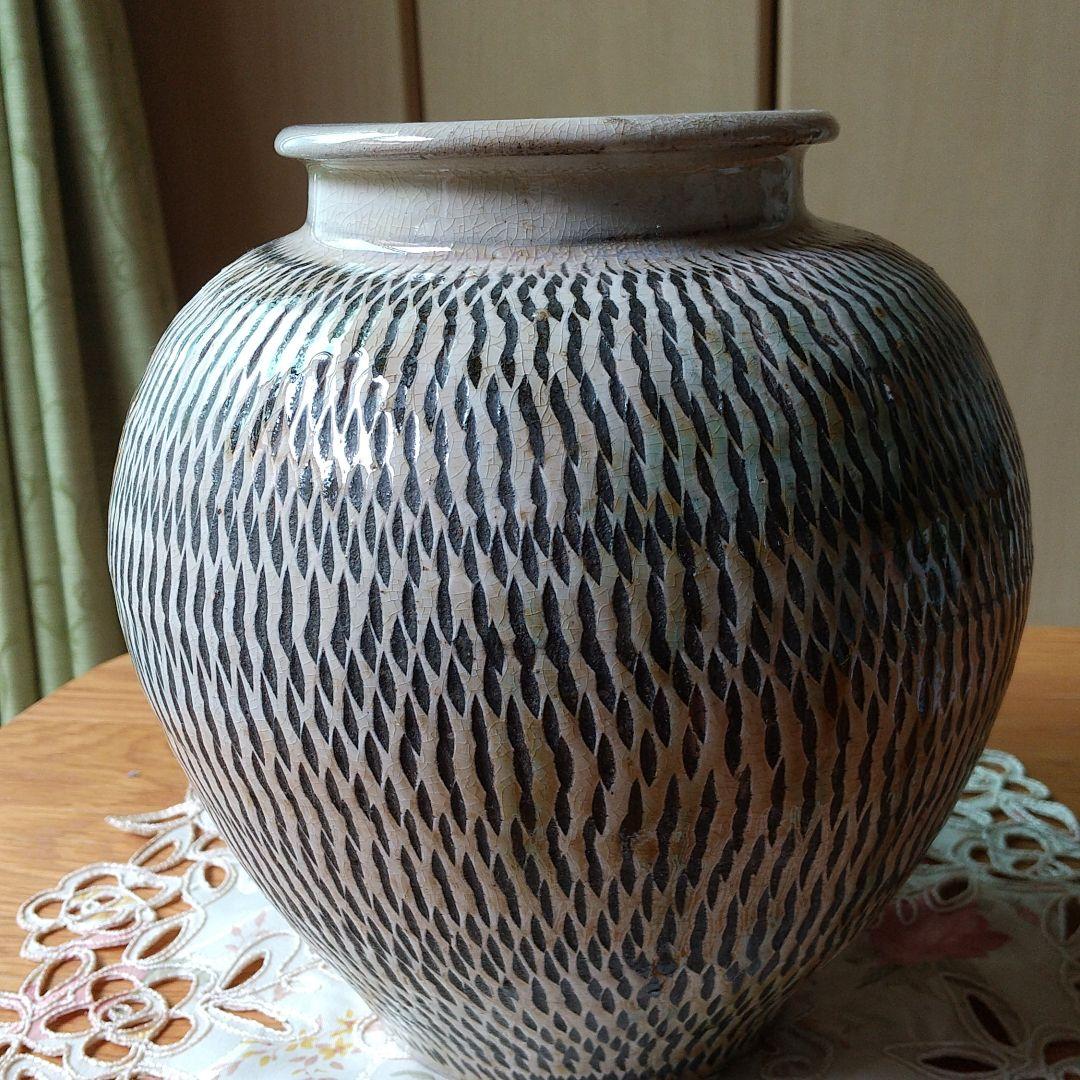 小鹿田焼 花瓶・壺