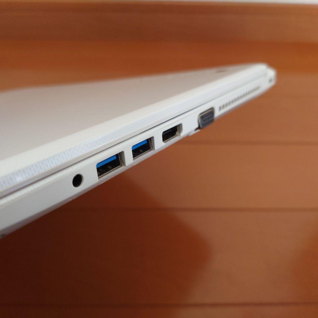 設定済❤キレイなホワイト❤dynabookノートパソコン❤Win11❤オフィス付