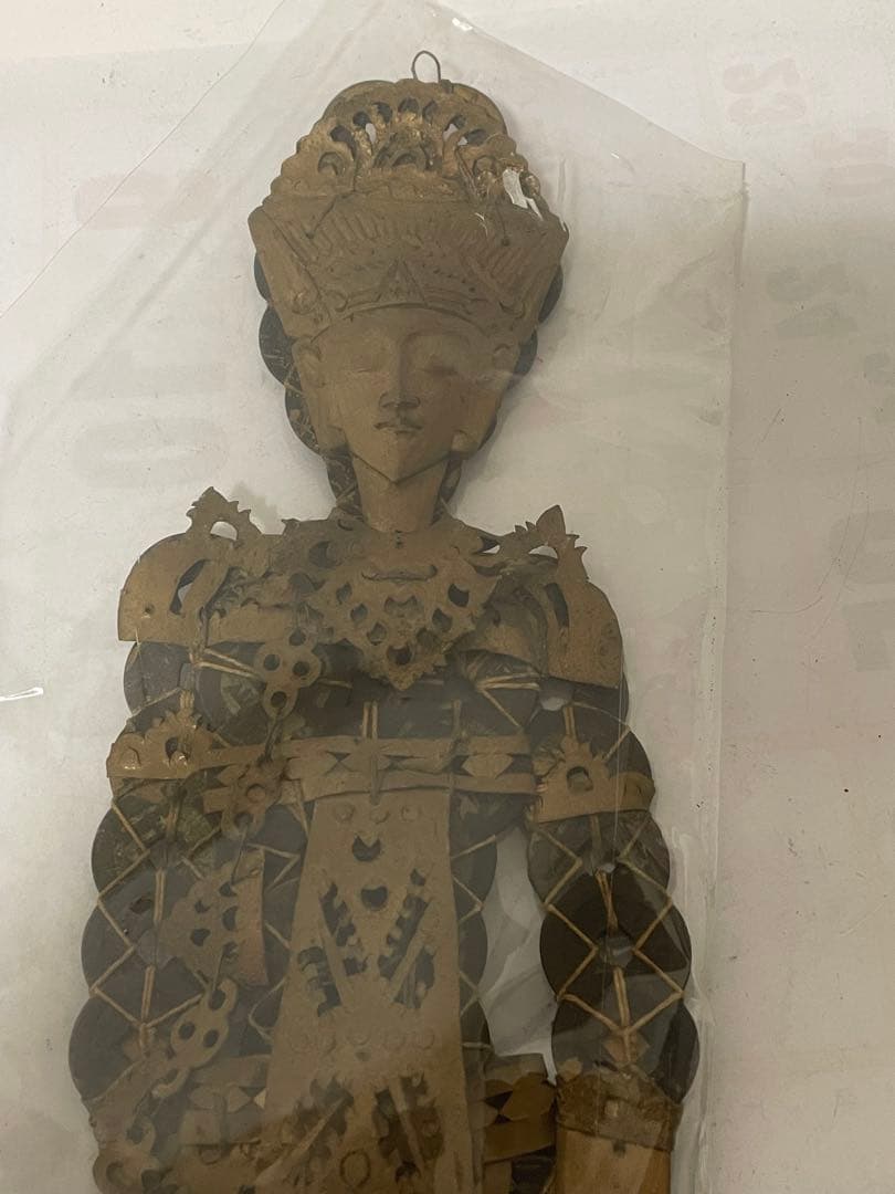 中国古錢　人形　置物　壁挂　古美術　アンティーク