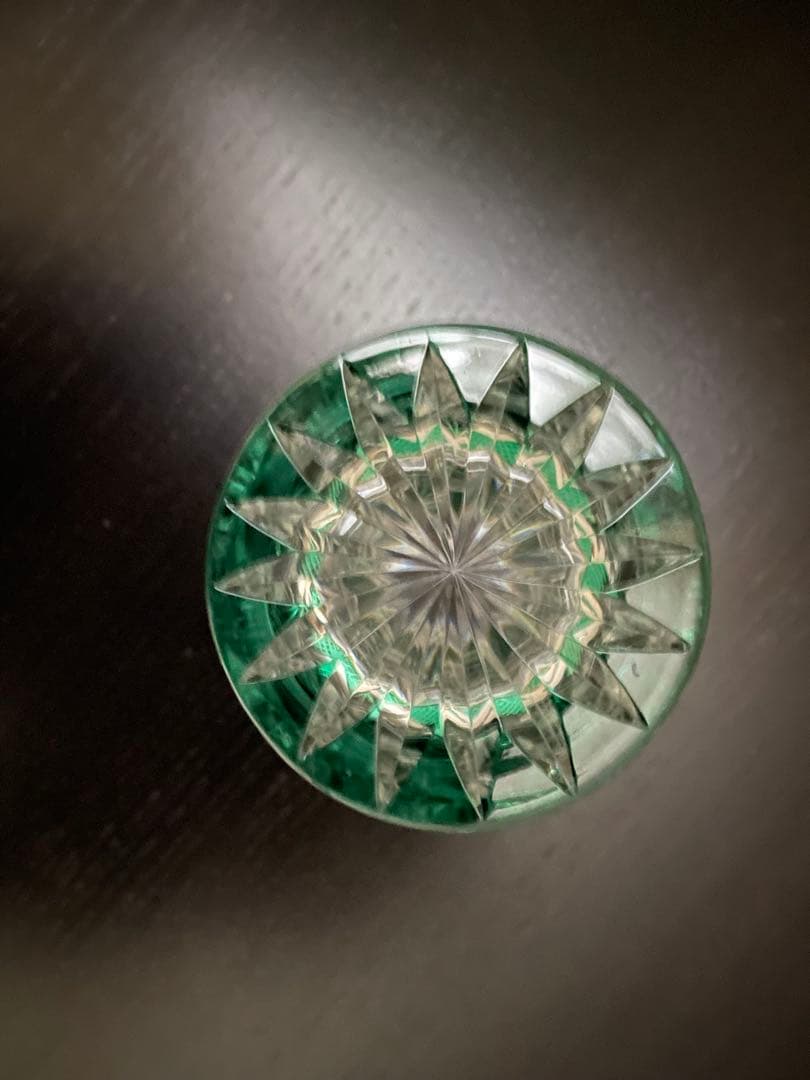 薩摩切子くもの巣タンブラー 伝統工芸品ツジガラス