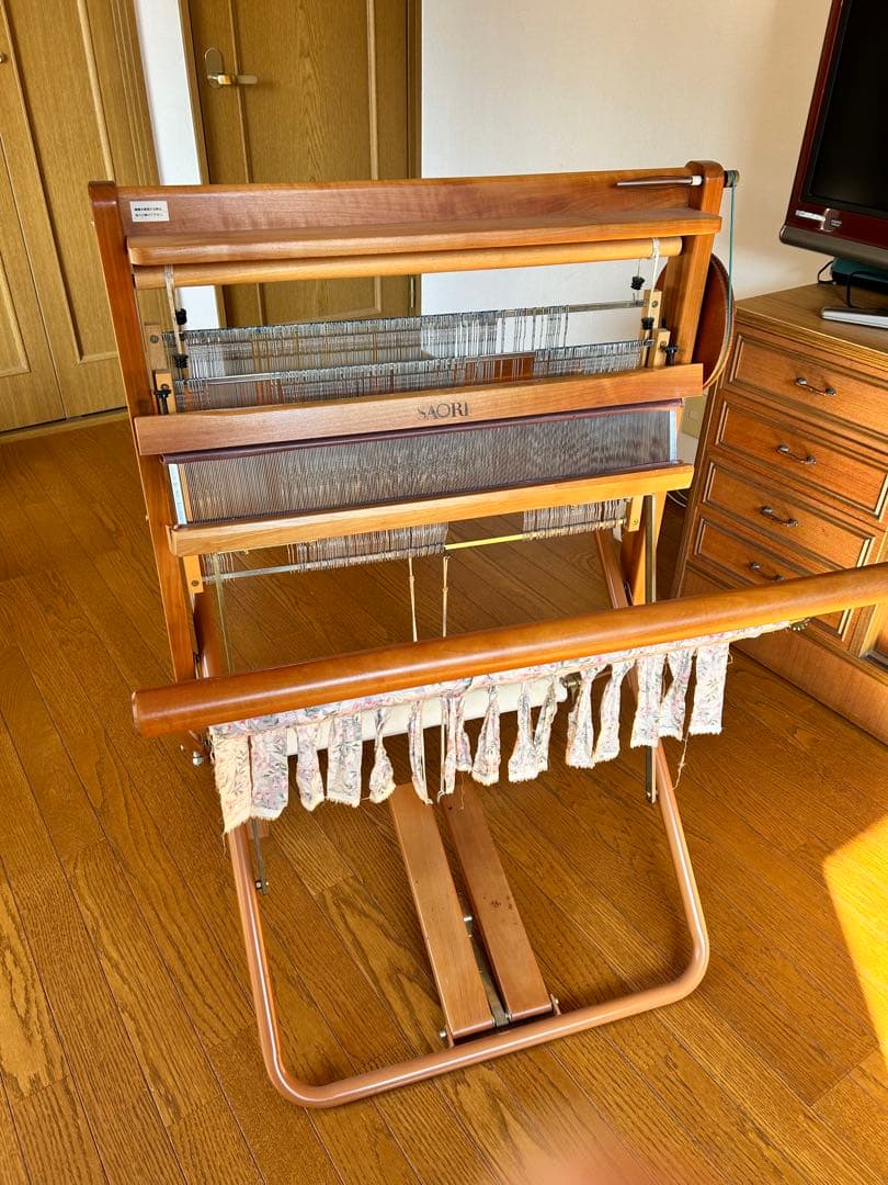 SAORI SX60 さをり織り機 折りたたみ式　コンパクト 木製　織機