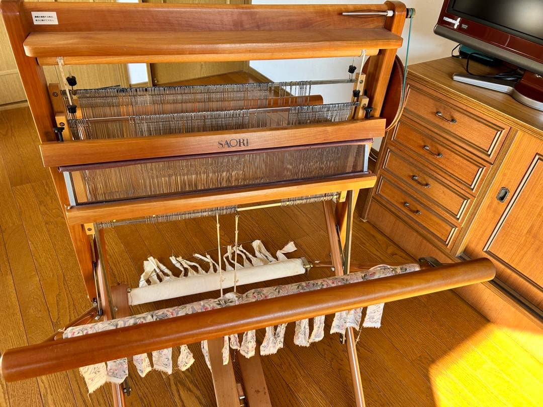 SAORI SX60 さをり織り機 折りたたみ式　コンパクト 木製　織機
