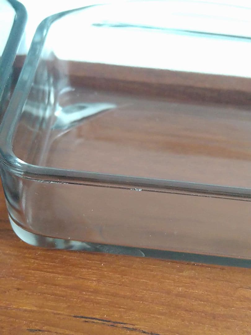 デンマークDenmark*サービングセット*チークトレイとガラスのプレートセット