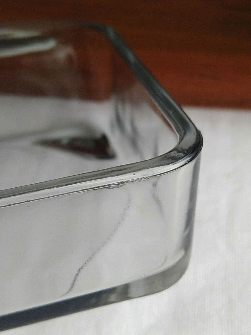 デンマークDenmark*サービングセット*チークトレイとガラスのプレートセット