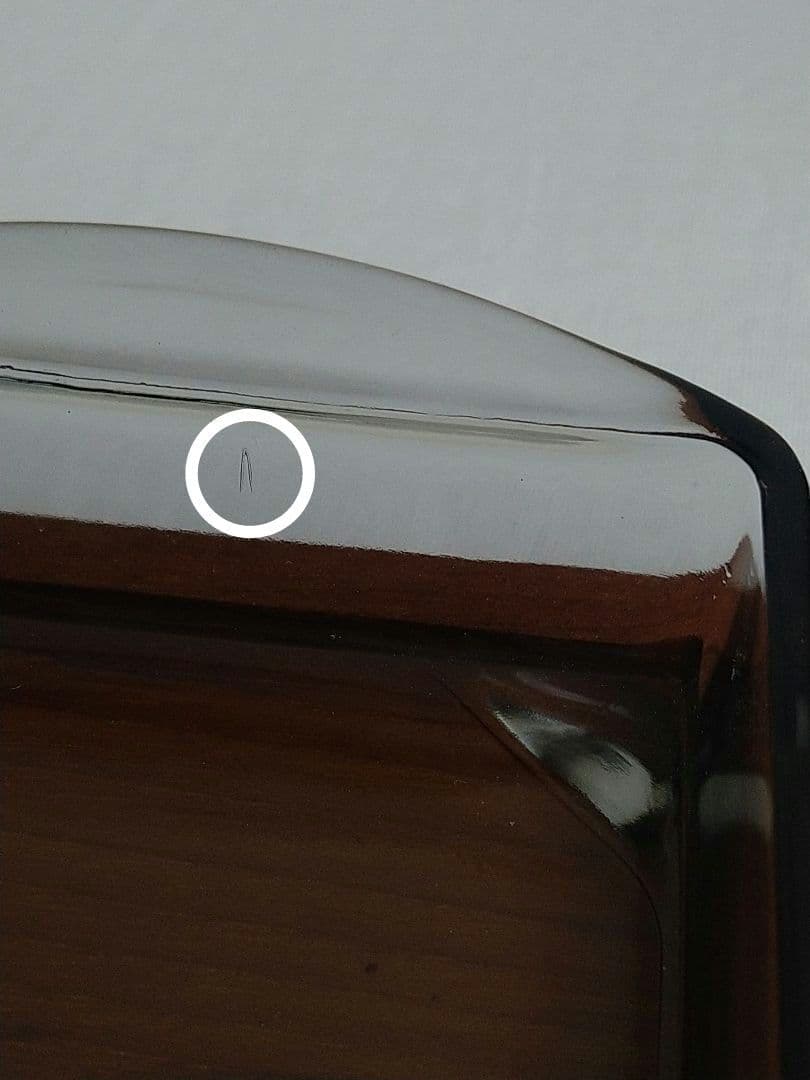 デンマークDenmark*サービングセット*チークトレイとガラスのプレートセット