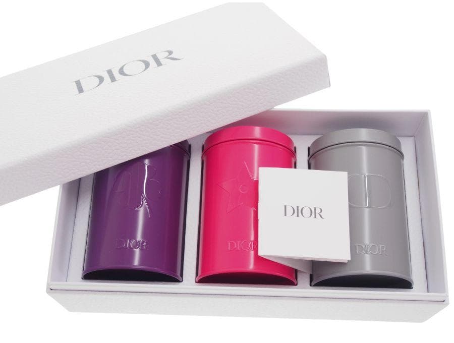 ディオール ノベルティ キャニスター缶 3個セット プラチナ会員限定 Dior