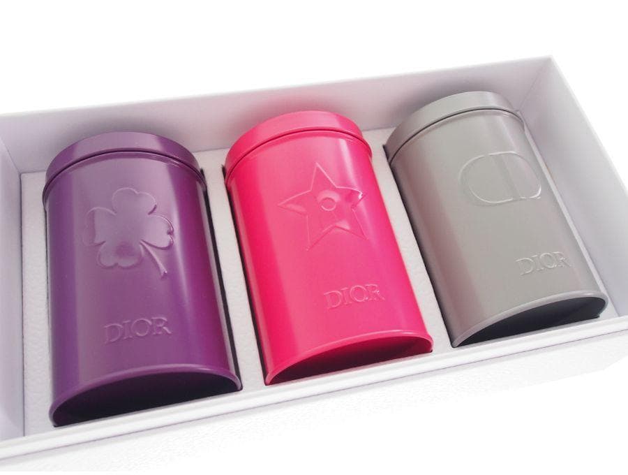 ディオール ノベルティ キャニスター缶 3個セット プラチナ会員限定 Dior
