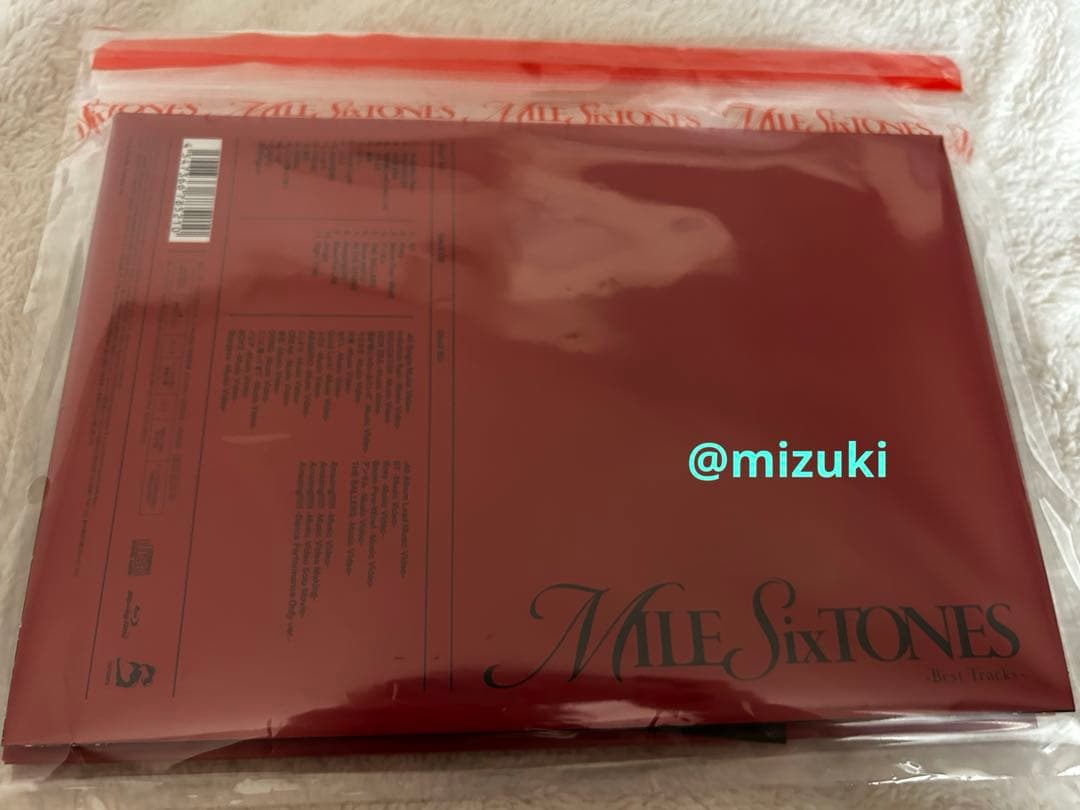 SixTONES MILESixTONES Best Tracks 初回盤A