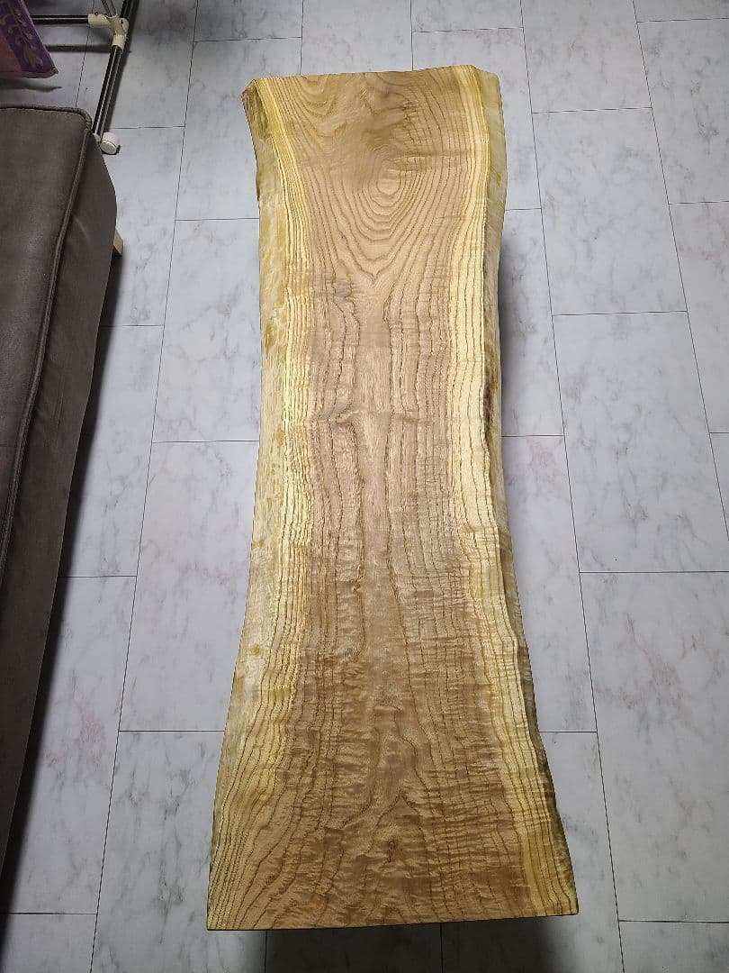 キハダ　一枚板　縮み杢　97000→値下げしました