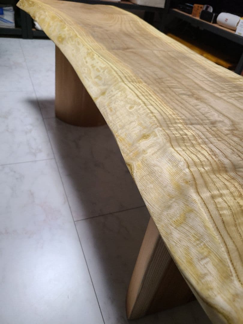 キハダ　一枚板　縮み杢　97000→値下げしました