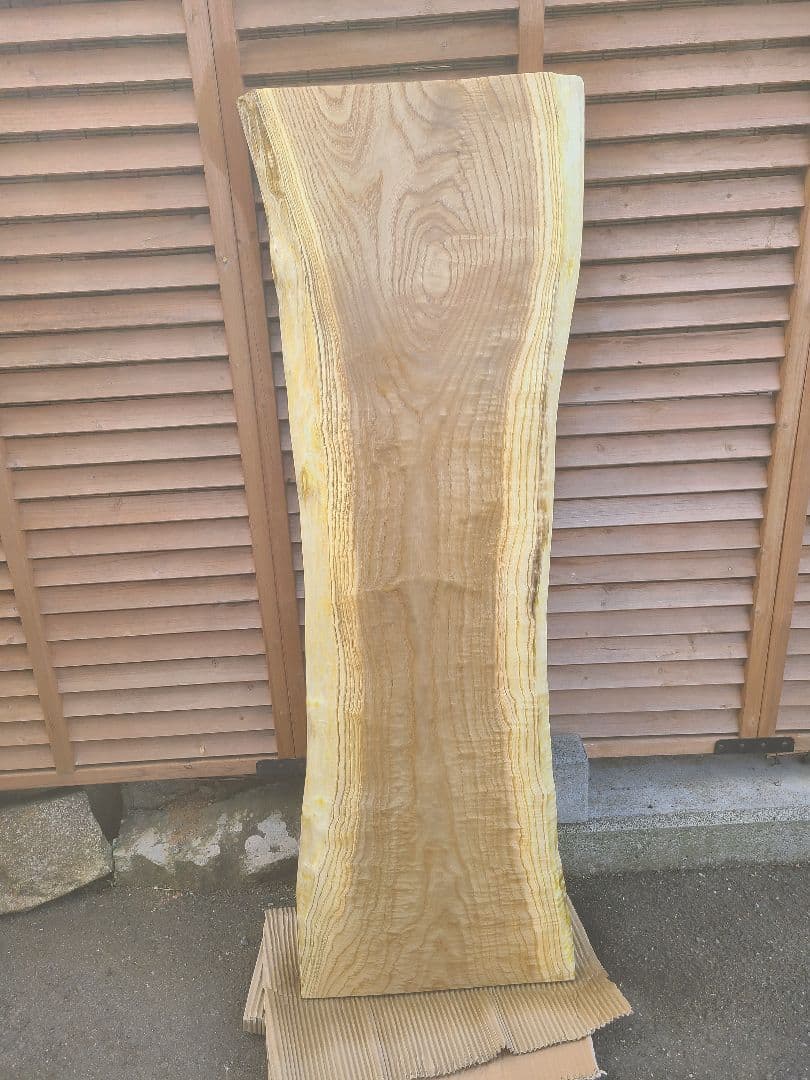 キハダ　一枚板　縮み杢　97000→値下げしました