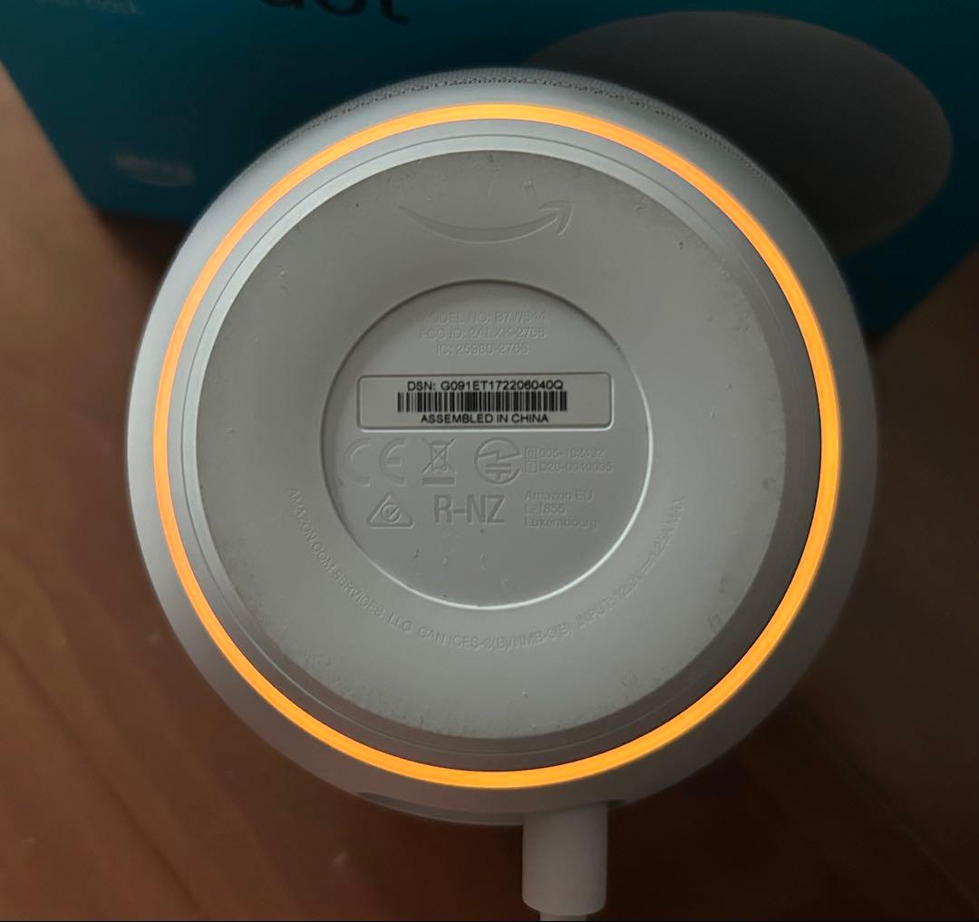 Amazon Echo Dot スマートスピーカー