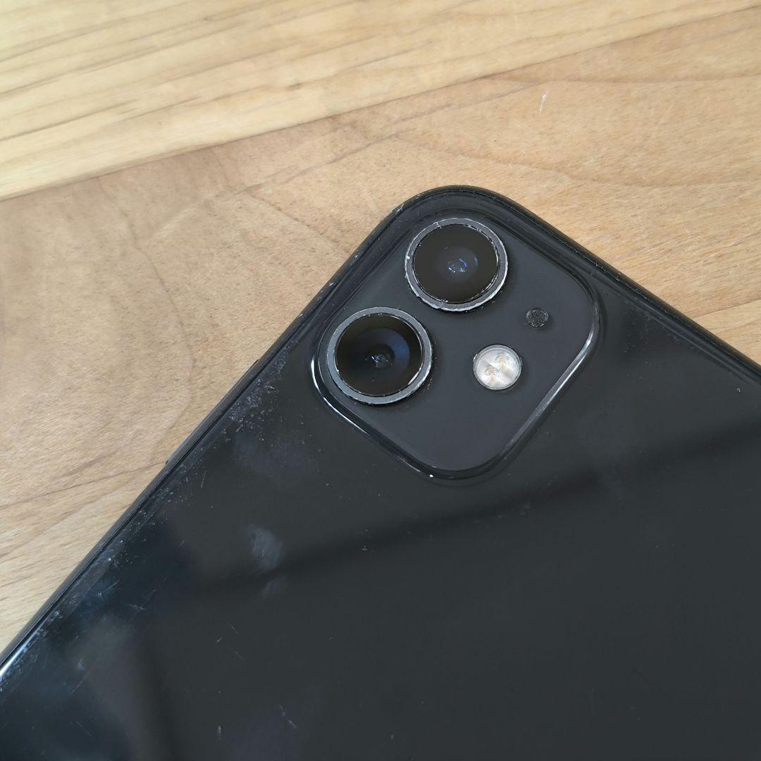 【動作品】Apple iPhone 11 ブラック 本体