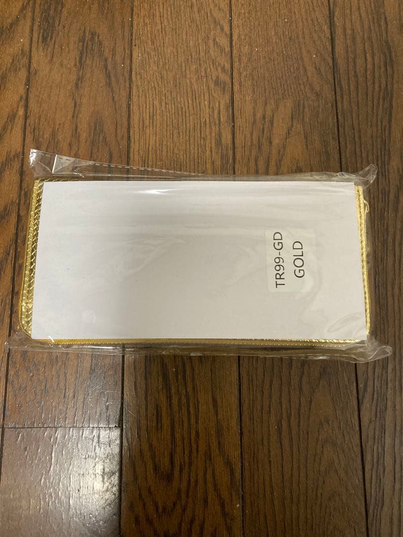 超金運！ 金色 ゴールド パイソン(ヘビ)柄 財布 [新品未開封！]