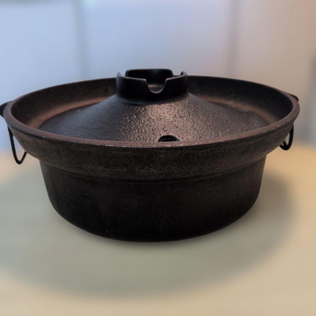 南部鉄器　三厳堂　南部鉄鍋
