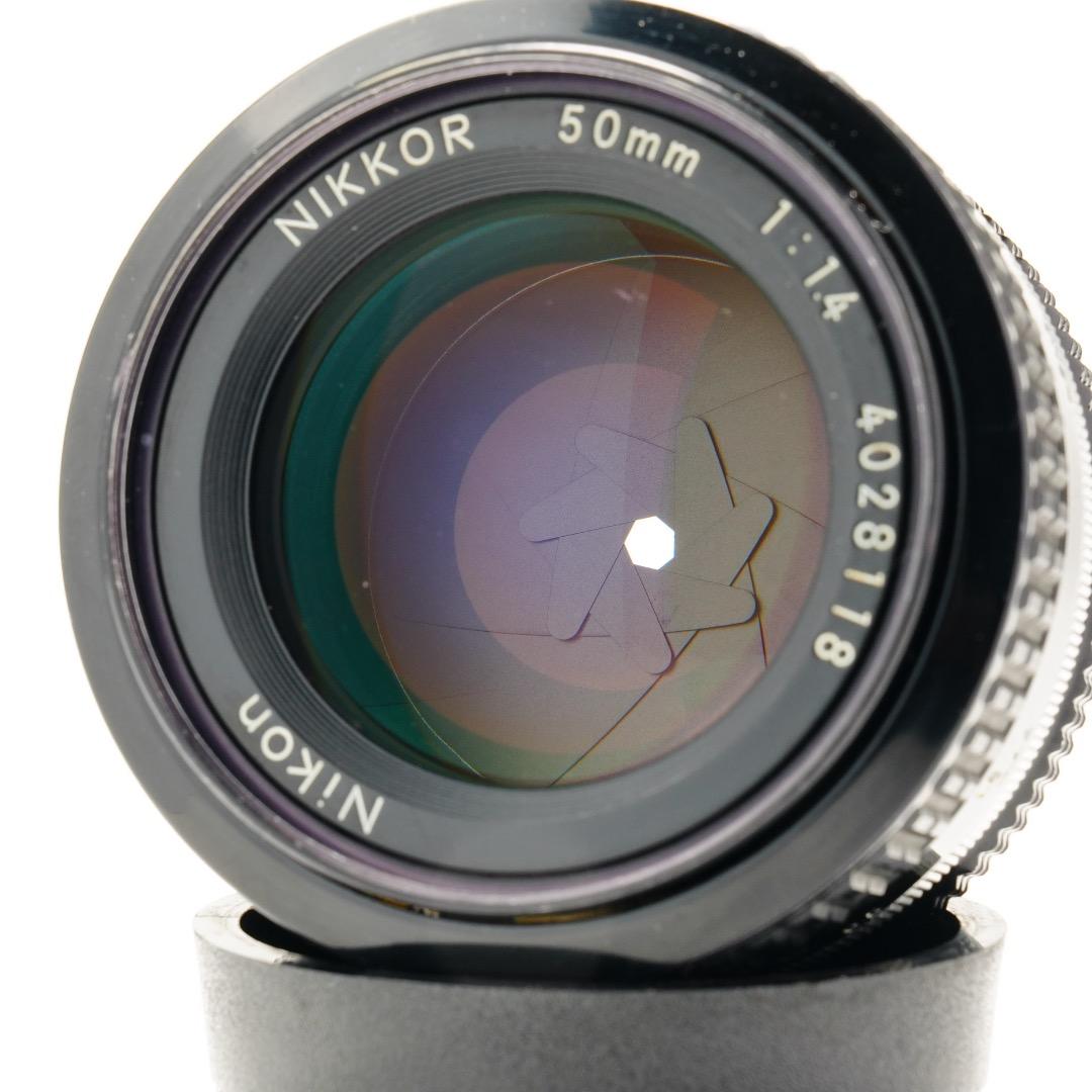 【極美品】動作◎ ニコン　Ai Nikkor 50mm F1.4 118