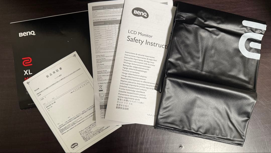 数量限定　美品　BenQ XL2546S 240Hz ゲーミングモニター 箱付