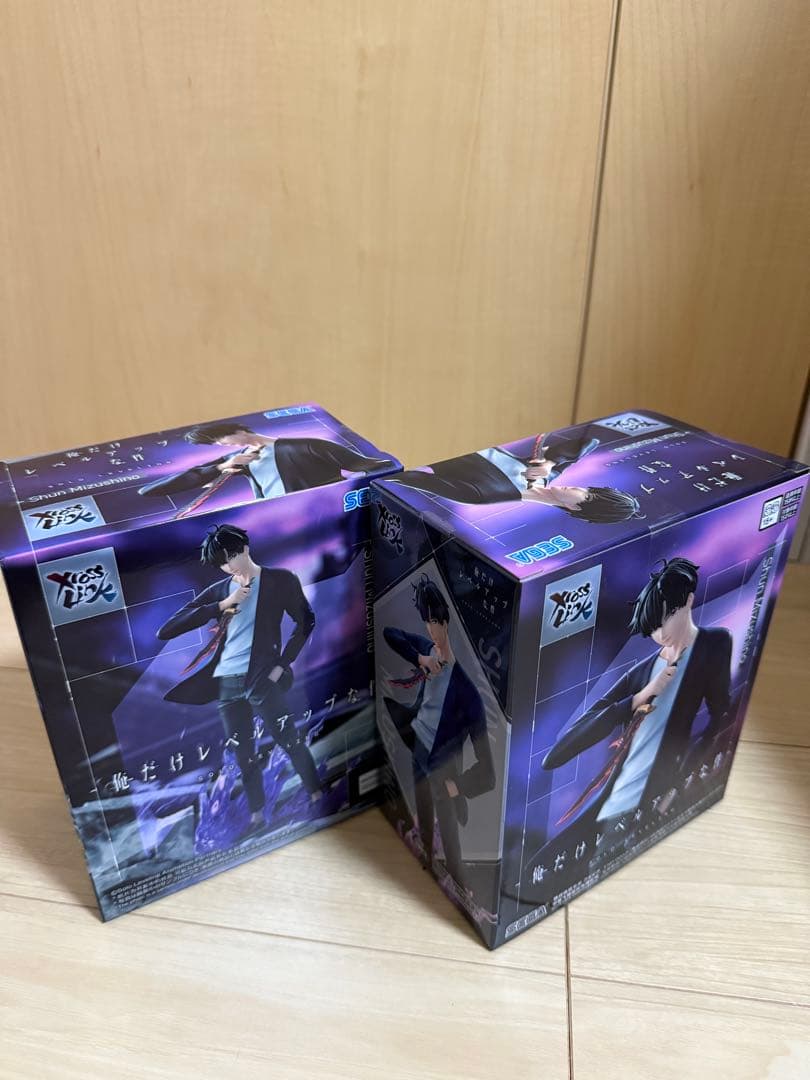 俺だけレベルアップな件XrossLinkフィギュア 水篠旬 向坂雫　4体セット