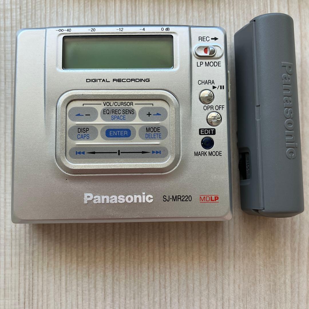 Panasonic ポータブルMDプレーヤー SJ-MR220