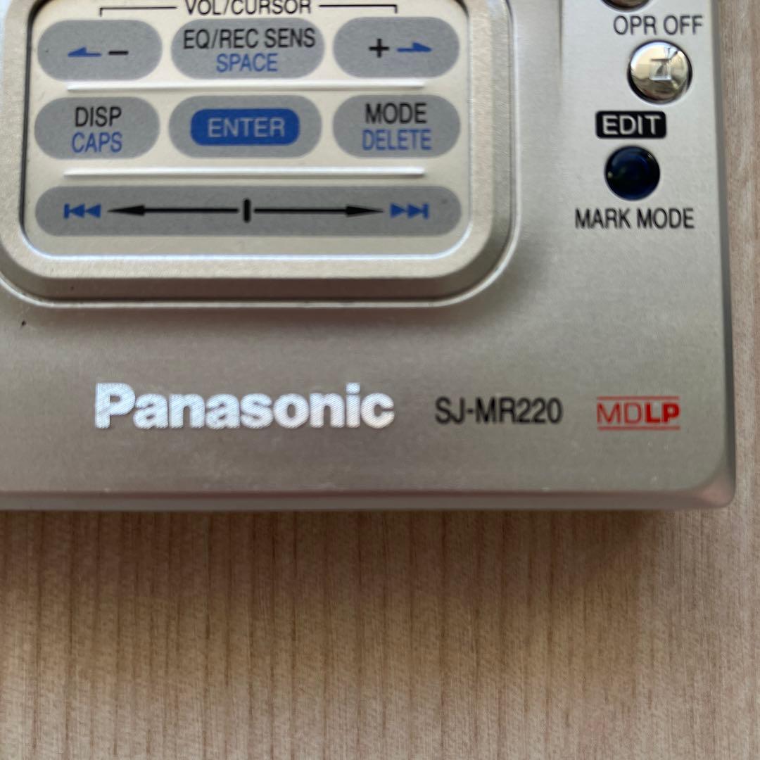 Panasonic ポータブルMDプレーヤー SJ-MR220