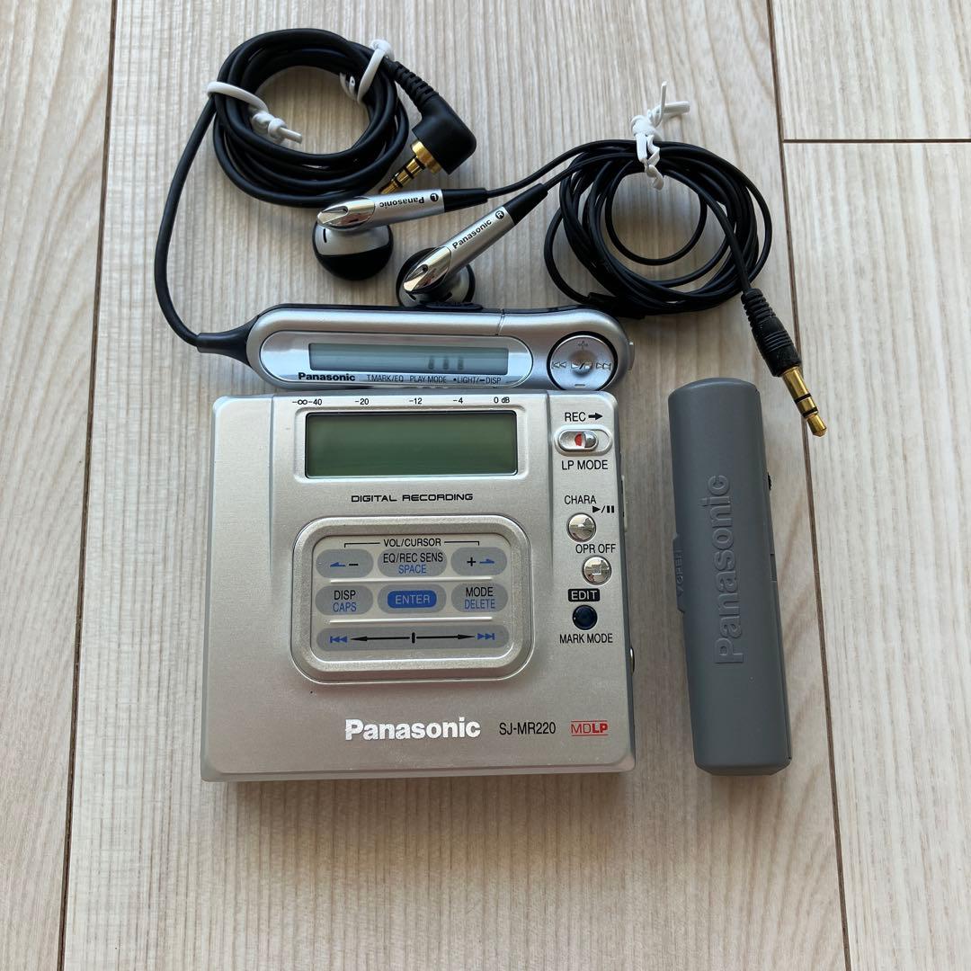 Panasonic ポータブルMDプレーヤー SJ-MR220