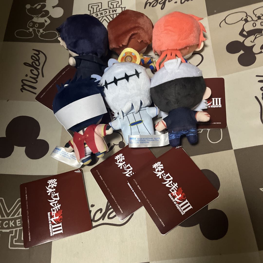 終末のワルキューレⅢ　マスコット 全6種セット