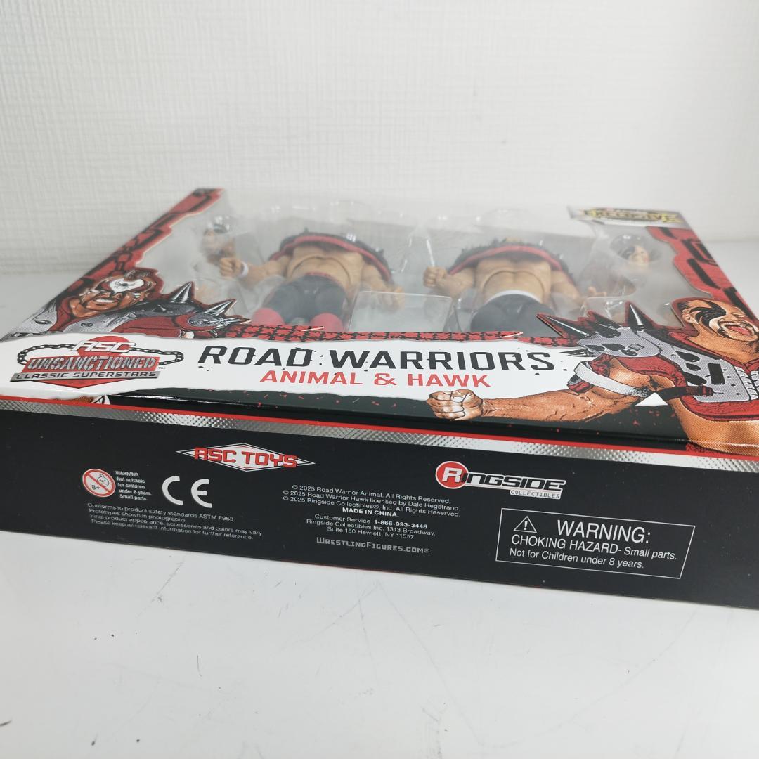 WWE ロードウォリアーズ フィギュア レッド ムタ アニマル プロレ I490