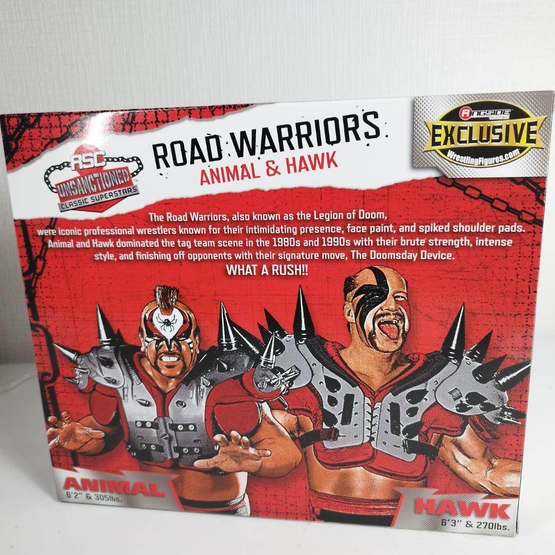 WWE ロードウォリアーズ フィギュア レッド ムタ アニマル プロレ I490