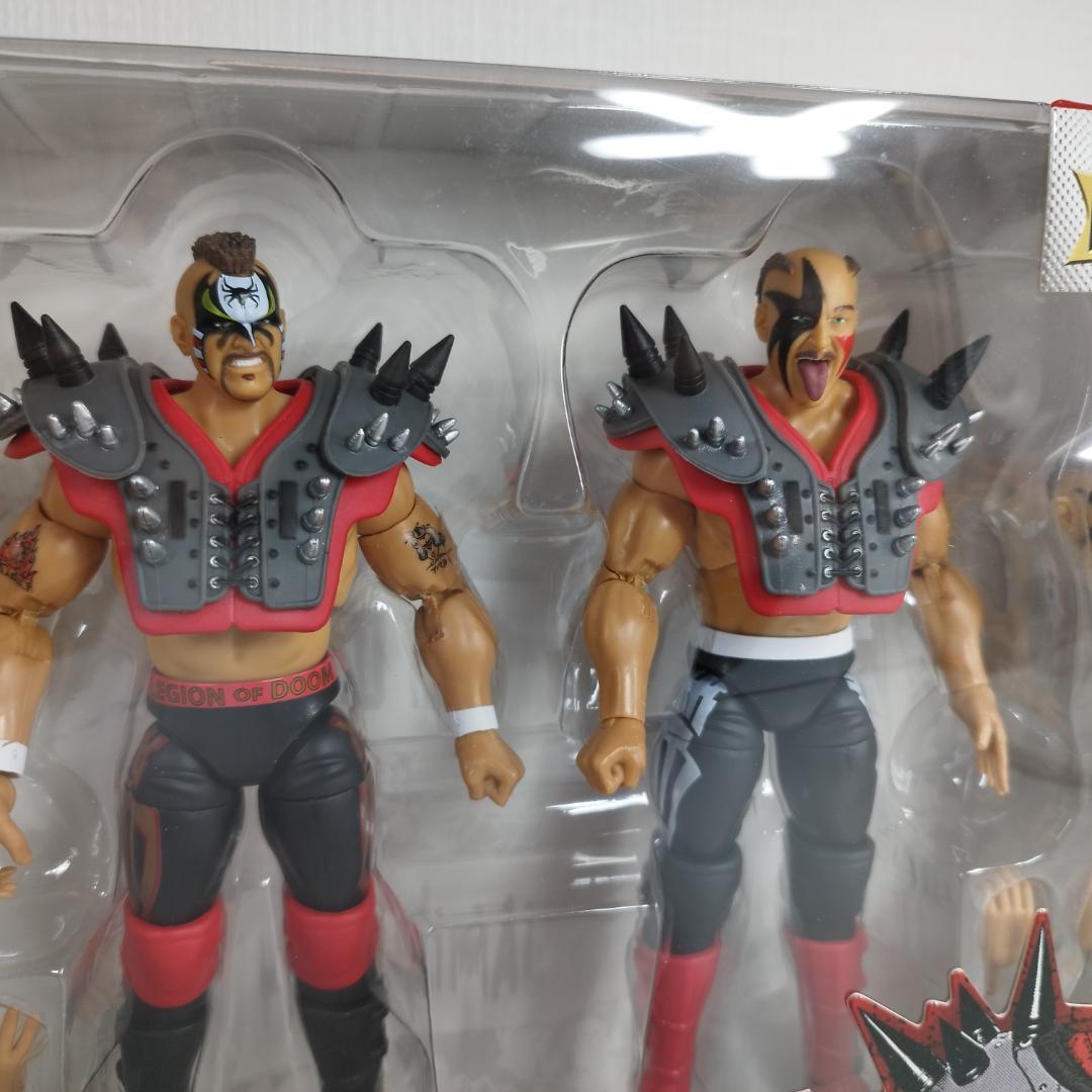 WWE ロードウォリアーズ フィギュア レッド ムタ アニマル プロレ I490