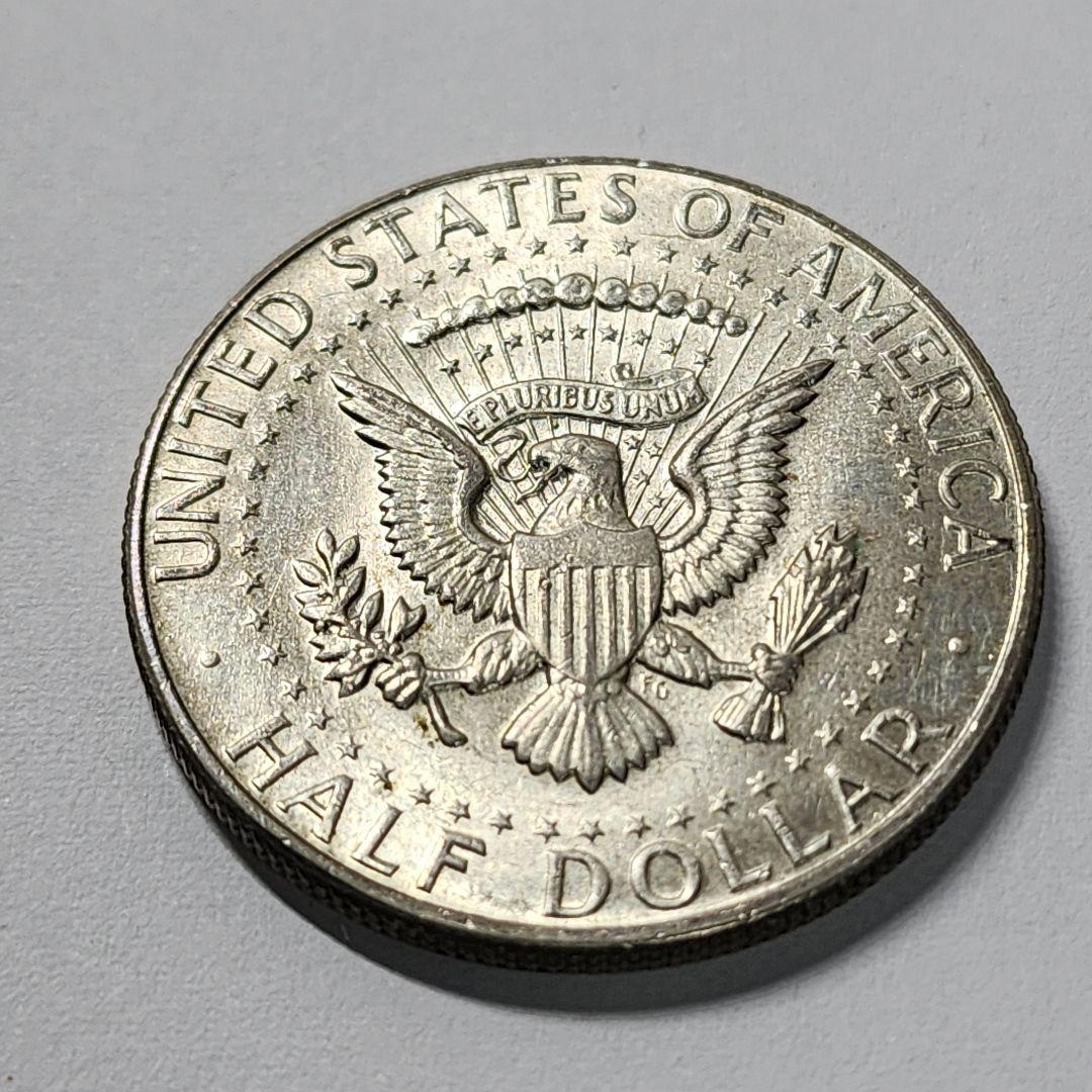 5707. 極美品 1967年 アメリカ ケネディ ハーフダラー