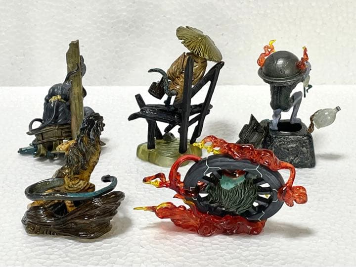 【送料無料】百鬼夜行 妖怪コレクション ５体セット フルタ