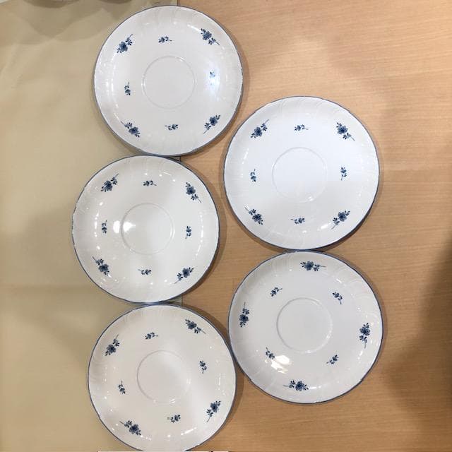 ノリタケクラフトーン　スープ皿カップ＆ソーサー×5セット