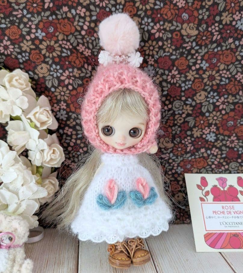 *Rutile*　ポンポンピクシ―帽子セット/3点　①　+3点