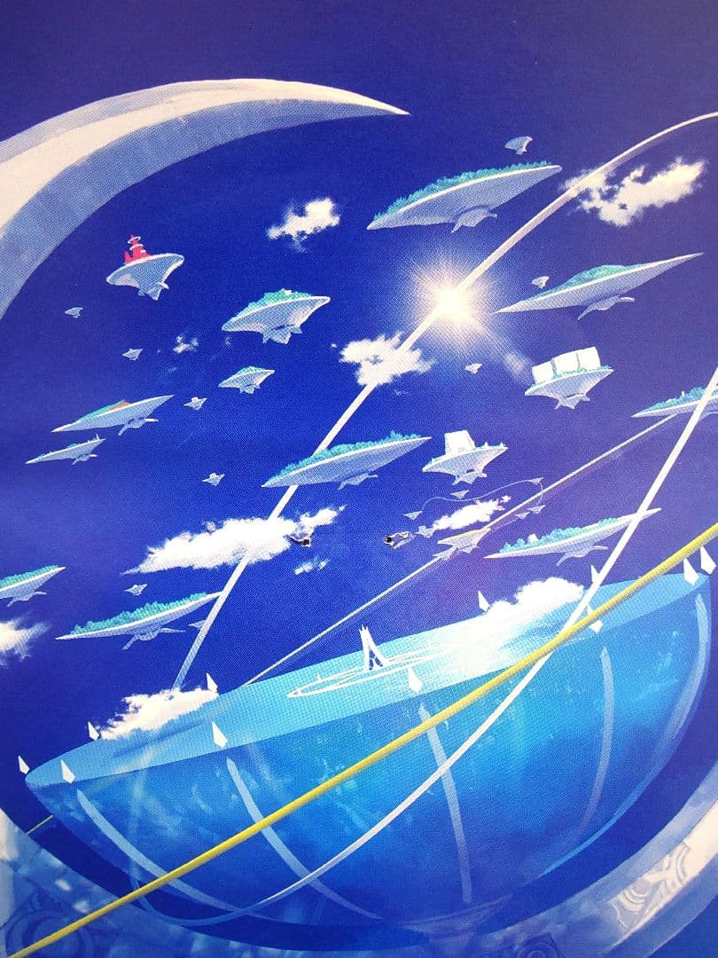 【貴重・レア】映画『ドラえもん　のび太と空の理想郷 』劇場用　ポスター　B2