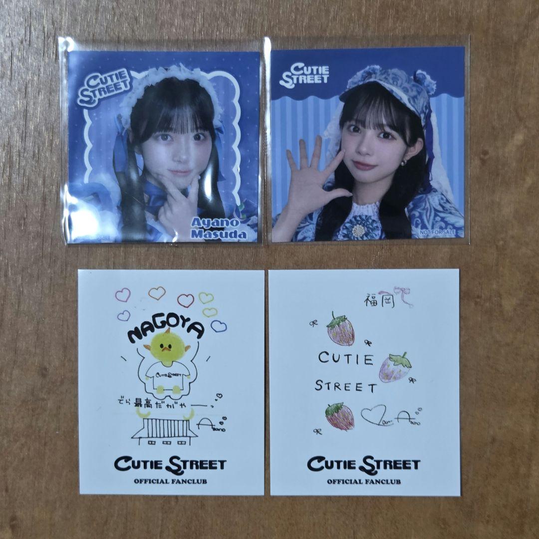 増田彩乃　トレカ　ステッカー　まとめ売り