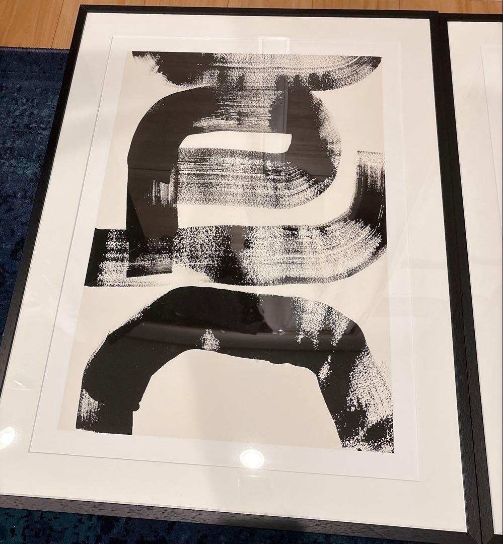 2点セット フレーム 額縁 付き The Poster Club