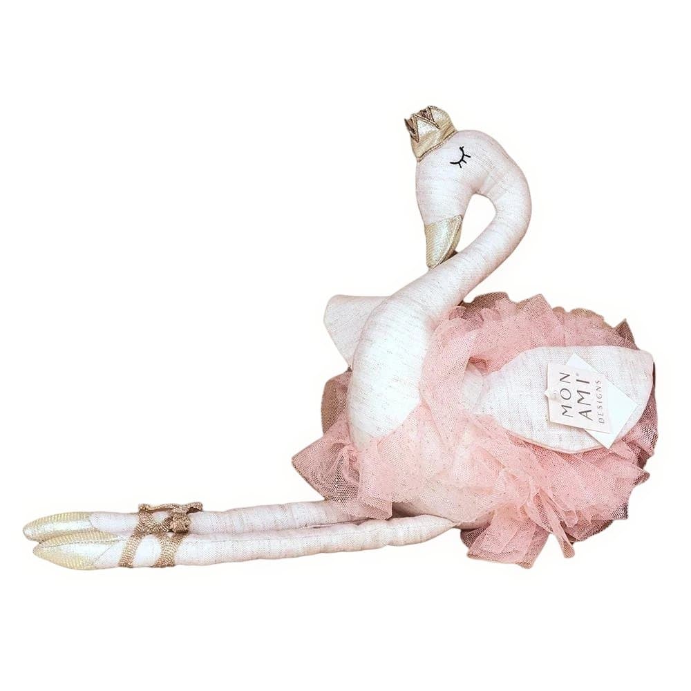 新品【MON AMI】ライラ スワンバレリーナぬいぐるみラッピング無料