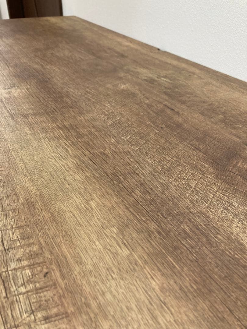 【未使用品】デスク　サイドテーブル　ブラウン&ブラック