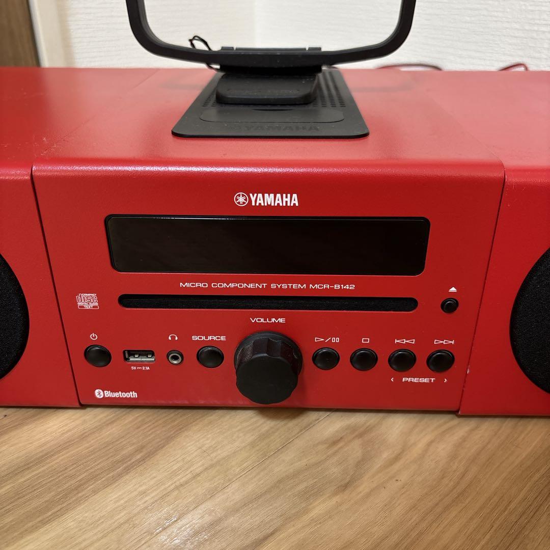 YAMAHA MCR-B142 CDプレイヤー ミニコンポ リモコン付き