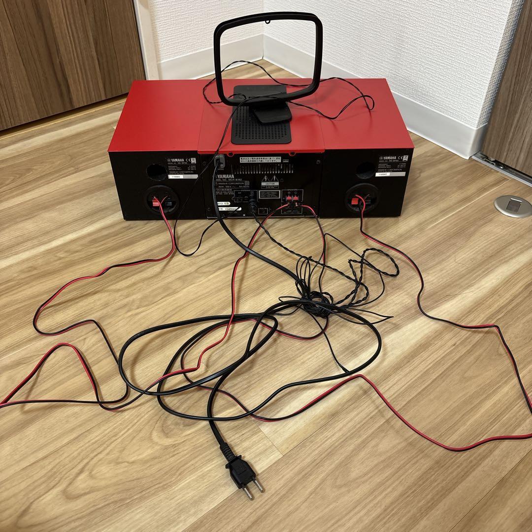YAMAHA MCR-B142 CDプレイヤー ミニコンポ リモコン付き