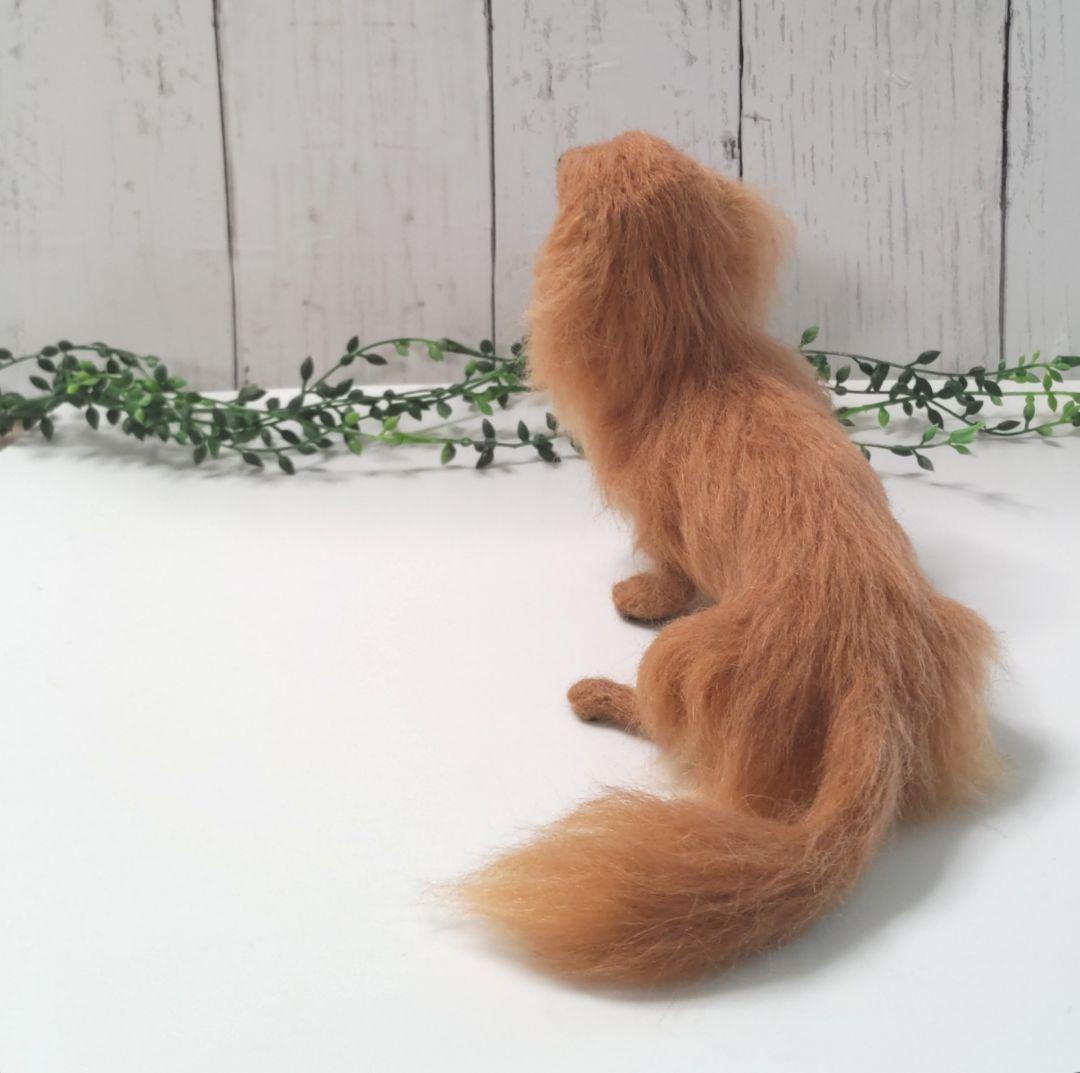 ミニチュアダックス♡レッド♡羊毛フェルト♡ハンドメイド♪