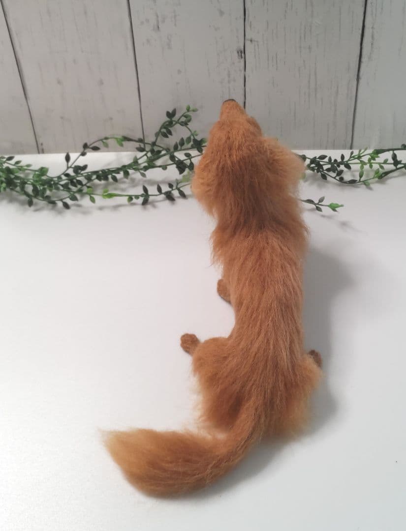 ミニチュアダックス♡レッド♡羊毛フェルト♡ハンドメイド♪