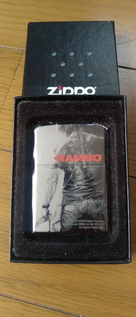 ランボー　ZIPPO　ジッポライター Rambo最後の戦場 ライター シルバー
