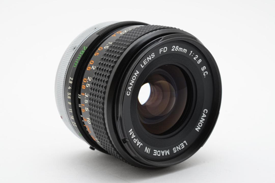 動確済 美品 Canon FD 28mm f/2.8 s.c. #679