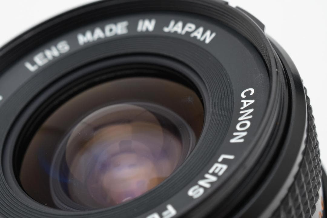 動確済 美品 Canon FD 28mm f/2.8 s.c. #679